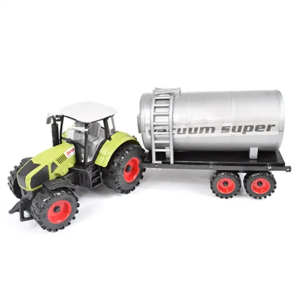 Farm Truck Series: Czerwony lub zielony traktor z zbiornikiem na wodę 46 cm zdjęcie 9