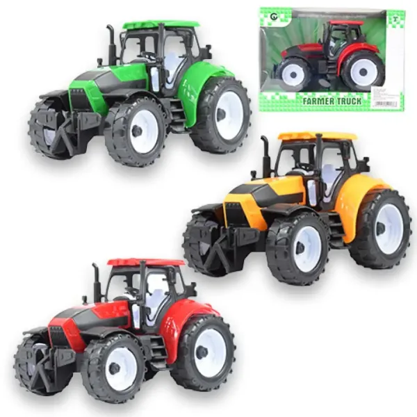 Farmer Truck: Traktor rolniczy w różnych kolorach 18x11cm zdjęcie 1