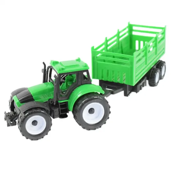 Farmer Truck: Zestaw 3 pojazdów rolniczych z przyczepą 28 cm zdjęcie 2