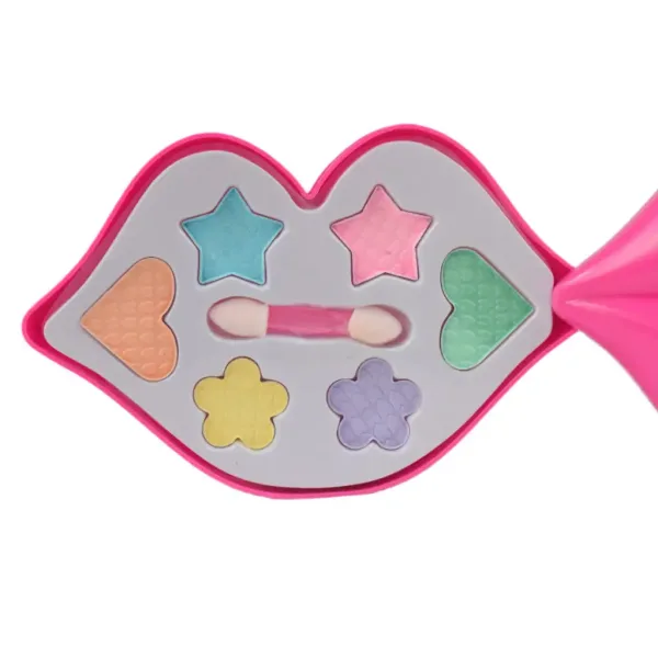 Fashion Make Up: Dwupoziomowa paleta do makijażu w kształcie ust zdjęcie 4