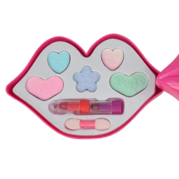 Fashion Make Up: Dwupoziomowa paleta do makijażu w kształcie ust zdjęcie 5