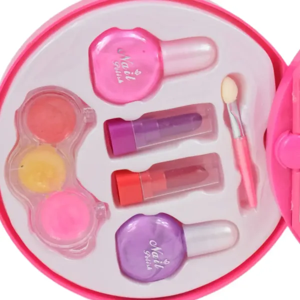 Fashion Make Up: Dwupoziomowy zestaw palet do makijażu w kształcie koła zdjęcie 4