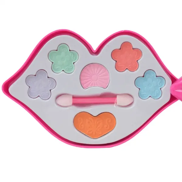 Fashion Make Up: Trójpoziomowa paleta do makijażu w kształcie ust zdjęcie 4