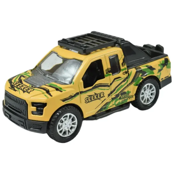 Fast Racer: PickUp terenowy z napędem ciernym w różnych wariantach 11 cm zdjęcie 4