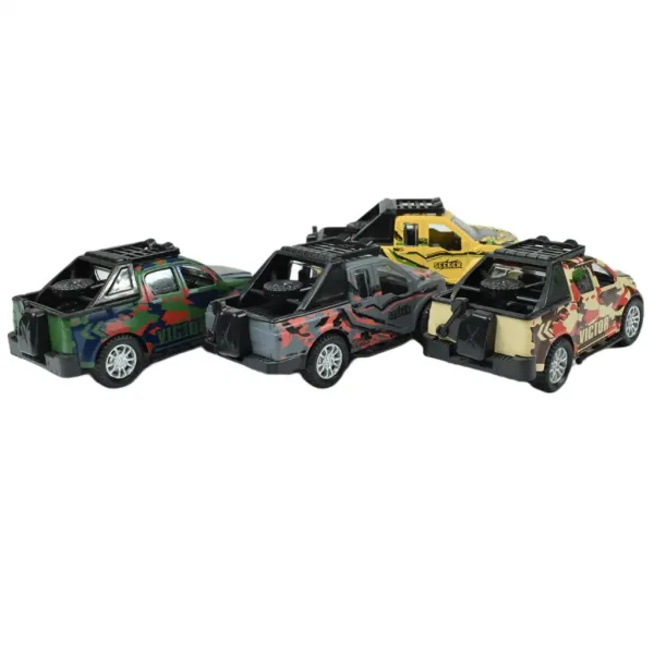 Fast Racer: PickUp terenowy z napędem ciernym w różnych wariantach 11 cm zdjęcie 6