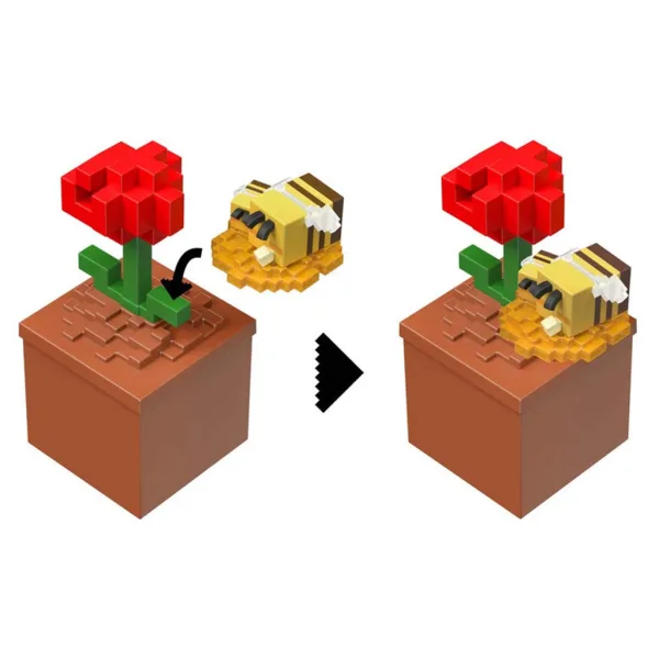 Figurka Minecraft Reveal w pojemniku – Mak – Mattel zdjęcie 3