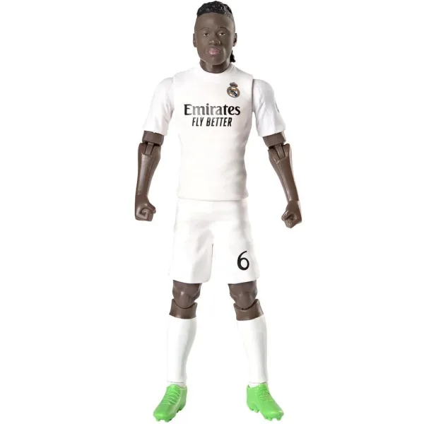 Figurka piłkarza, 20 cm - Real Madrid, Camavinga w koszulce z numerem 6 zdjęcie 2