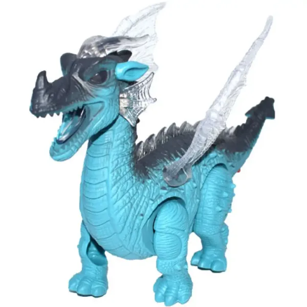 Figurka smoka na baterie z światłem 25 cm zdjęcie 3