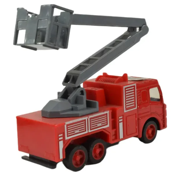 Fire Rescue: Ciężarówka straży pożarnej z napędem kinetycznym, różne modele, 9,5 cm, 1 sztuka zdjęcie 5