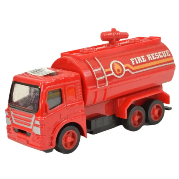 Fire Rescue: Ciężarówka straży pożarnej z napędem kinetycznym, różne modele, 9,5 cm, 1 sztuka zdjęcie 6