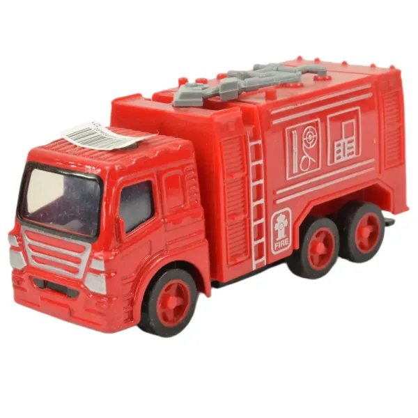 Fire Rescue: Ciężarówka straży pożarnej z napędem kinetycznym, różne modele, 9,5 cm, 1 sztuka zdjęcie 8