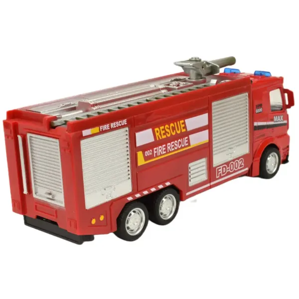 Fire Rescue: Strażacka ciężarówka z napędem, światłem i dźwiękiem, dostępna w różnych wariantach, 19 cm, 1 sztuka zdjęcie 10
