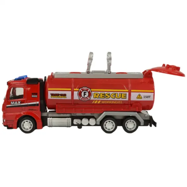 Fire Rescue: Strażacka ciężarówka z napędem, światłem i dźwiękiem, dostępna w różnych wariantach, 19 cm, 1 sztuka zdjęcie 12