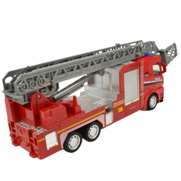 Fire Rescue: Strażacka ciężarówka z napędem, światłem i dźwiękiem, dostępna w różnych wariantach, 19 cm, 1 sztuka zdjęcie 6