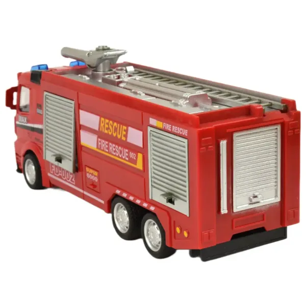 Fire Rescue: Strażacka ciężarówka z napędem, światłem i dźwiękiem, dostępna w różnych wariantach, 19 cm, 1 sztuka zdjęcie 9