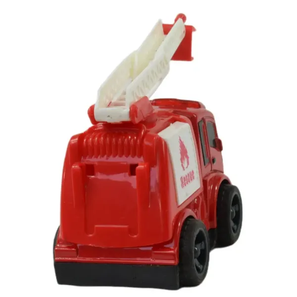 Fire Rescue: Wóz strażacki w dwóch wersjach, z mechanizmem napędowym 1 szt. zdjęcie 4