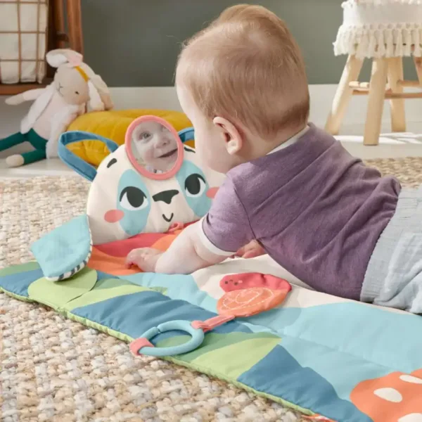 Fisher-Price: Pandamaterac zwijany mata do zabawy - Mattel zdjęcie 3