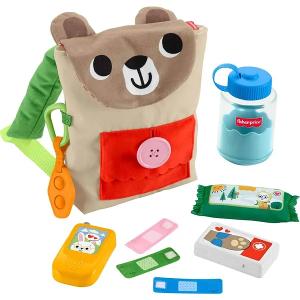 Fisher-Price: Plecak z misiem - Mattel zdjęcie 2