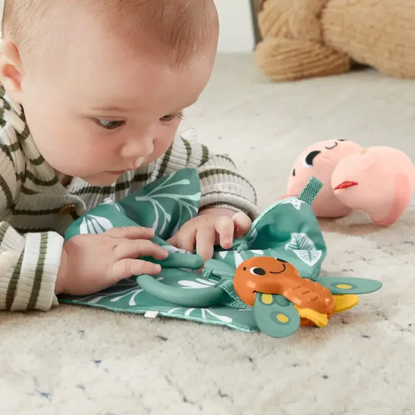 Fisher-Price: Sensimals Witaj zmysły 4-częściowy zestaw zabawek dla niemowląt - Mattel zdjęcie 6