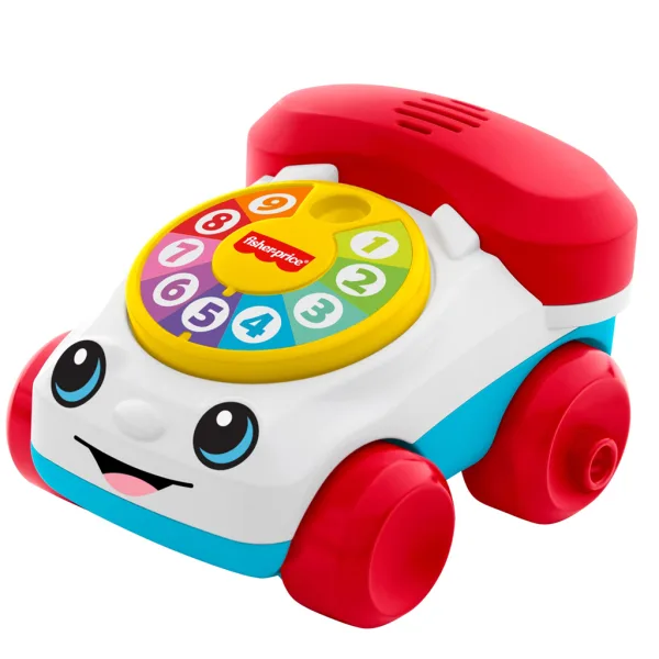 Fisher-Price: Tili-toli gadatliwy telefon w kształcie samochodzika - Mattel zdjęcie 2