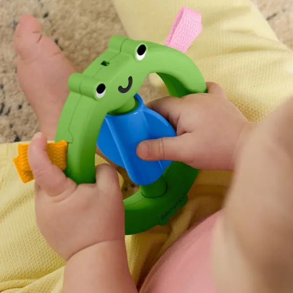 Fisher-Price: Wesoły gryzak z żabką - Mattel zdjęcie 2