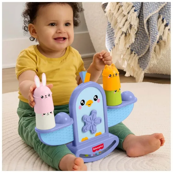 Fisher-Price: Zestaw do zabawy z balansującym ptaszkiem - Mattel zdjęcie 3
