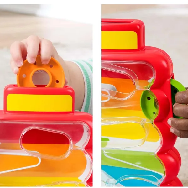 Fisher-Price: Zestaw do zabawy z wieżą pierścieniową - Mattel zdjęcie 3