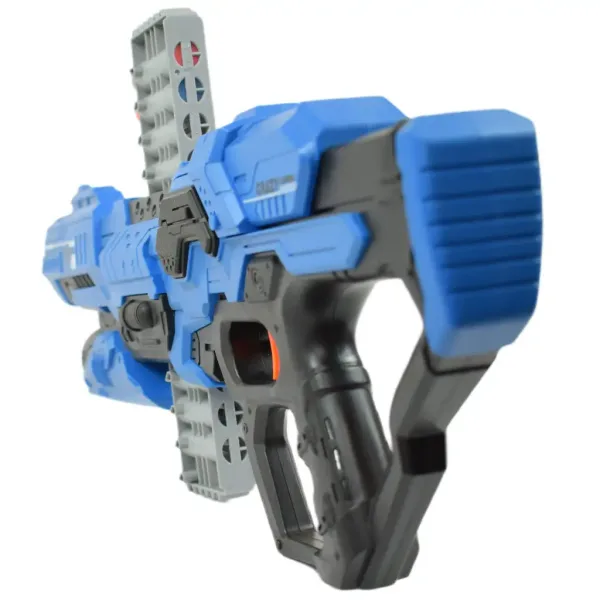 Frantic Launcher: Miotacz piankowych pocisków o zasięgu 10 metrów z nabojami, 49 cm. zdjęcie 3