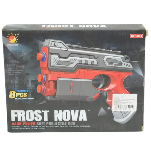 Frost Nova: Ręczna wyrzutnia gąbkowych pocisków o zasięgu 16 metrów, 22 cm zdjęcie 4