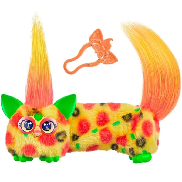 Furby: DJ Furblets Pepp-Oh-Roni interaktywna pluszowa figurka - Hasbro zdjęcie 2