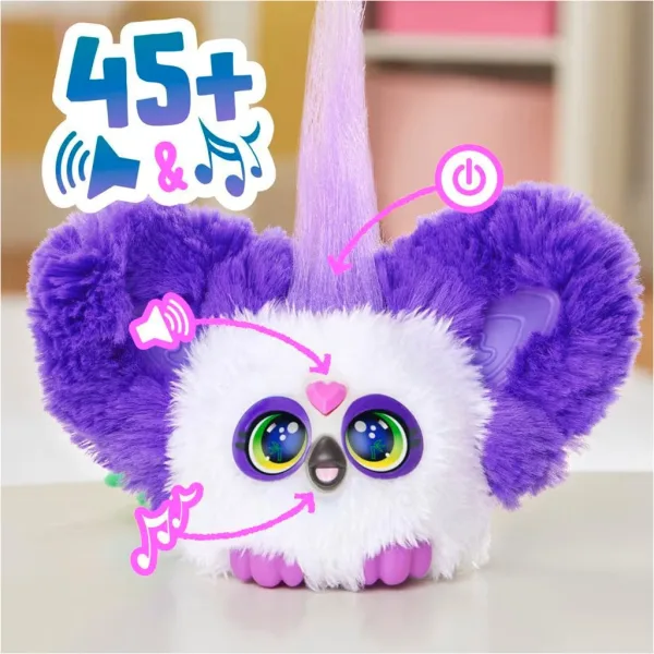 Furby: Furblets Bam-Boo interaktywna pluszowa figurka - Hasbro zdjęcie 3