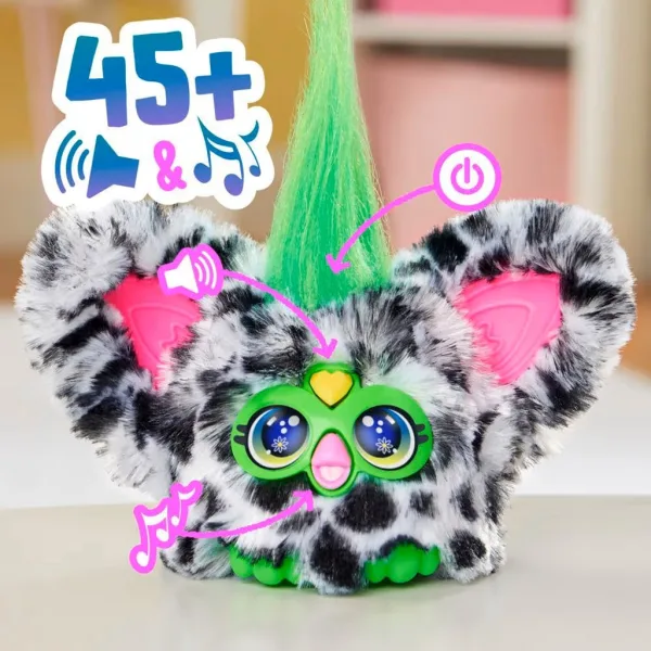 Furby: Interaktywna pluszowa figurka Furblets Moo-Boo - Hasbro zdjęcie 3