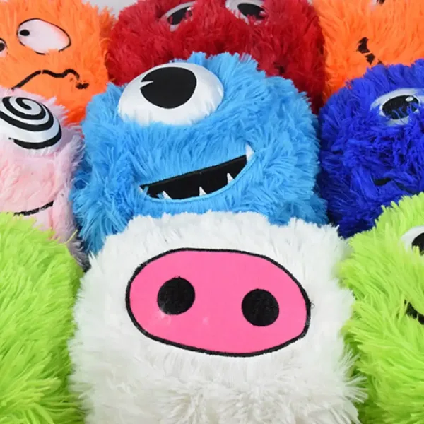 Fuzzy Monsters pluszowa piłka z futerkiem, różne warianty, 23 cm zdjęcie 6