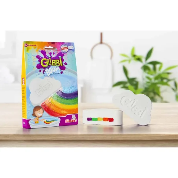 Glibbi Boom: chmurowa kula kąpielowa w kolorach tęczy - Simba toys zdjęcie 5