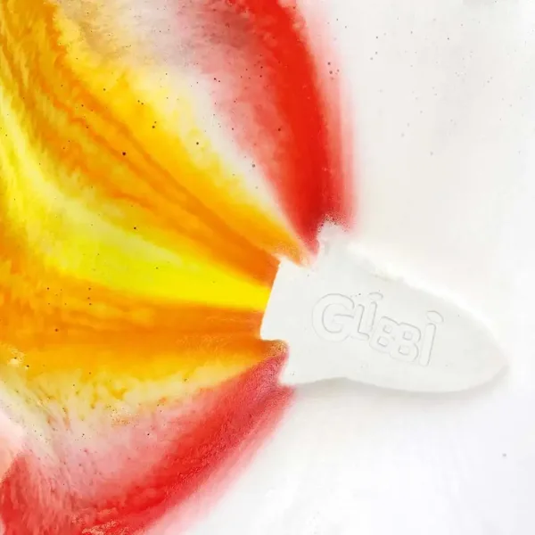 Glibbi Rocket: Kąpielowa bomba w kształcie rakiety z kolorami płomieni - Simba toys zdjęcie 3