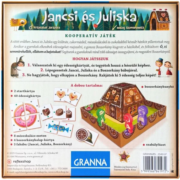 Gra planszowa Jaś i Małgosia zdjęcie 2