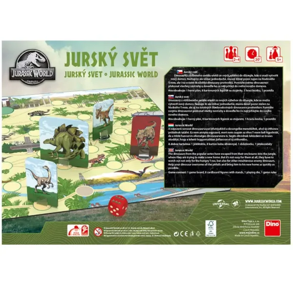 Gra planszowa Jurassic World zdjęcie 2