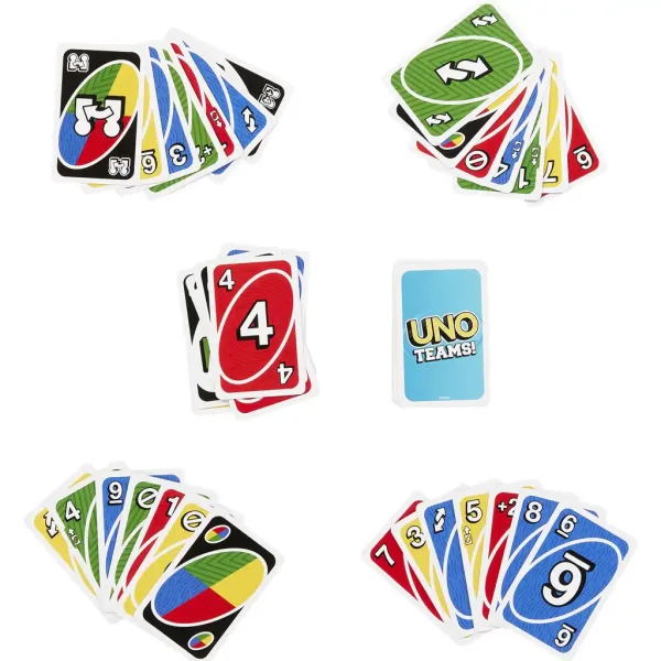 Gra w karty UNO Teams - Mattel zdjęcie 3