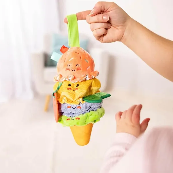 Gryzak w kształcie loda z dźwiękiem - Melissa & Doug zdjęcie 3
