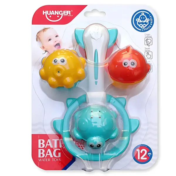Happy World: Gra wędkarska z morskimi zwierzętami do kąpieli zdjęcie 3