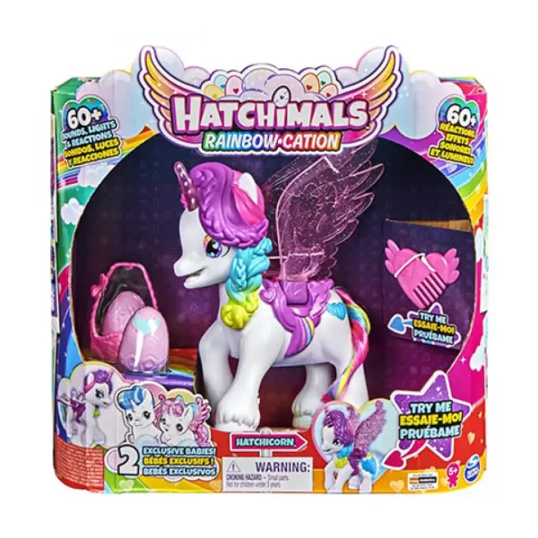 Hatchimals Rainbow Cation Hatchicorn Magiczny Jednorożec - Spin Master zdjęcie 1