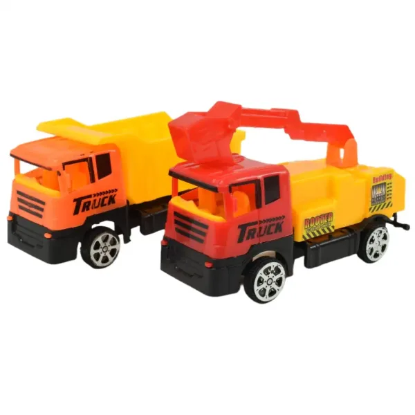 Heavy Duty: Zestaw do zabawy w budownictwo z samochodami na napęd frykcyjny i akcesoriami zdjęcie 2