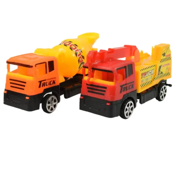 Heavy Duty: Zestaw do zabawy w budownictwo z samochodami na napęd frykcyjny i akcesoriami zdjęcie 3