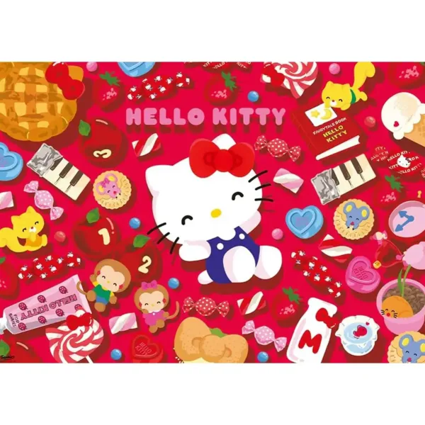 Hello Kitty Słodki Sen 1000-elementowe puzzle - Trefl zdjęcie 2
