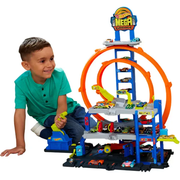 Hot Wheels City: Mega Garaż – Mattel zdjęcie 2