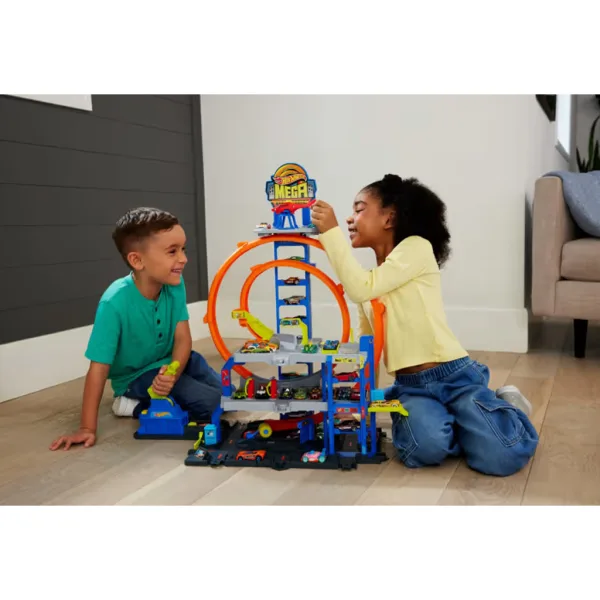 Hot Wheels City: Mega Garaż – Mattel zdjęcie 5