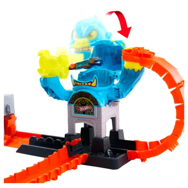 Hot Wheels: Gorilla Slam Attack zestaw torów - Mattel zdjęcie 3