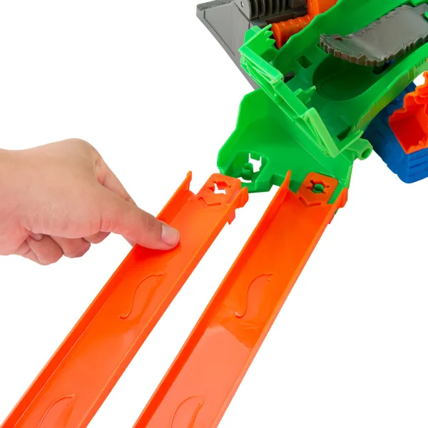 Hot Wheels Monster Trucks: Zestaw torowy Wyścig Smoka - Mattel zdjęcie 4