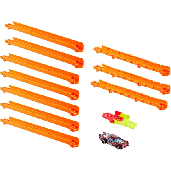 Hot Wheels Track Creator: Zestaw prostych torów - Mattel zdjęcie 2