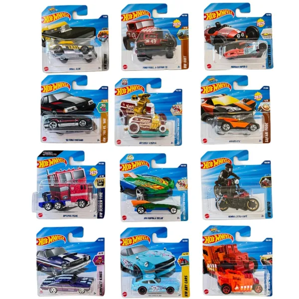 Hot Wheels asortyment samochodzików w blisterach